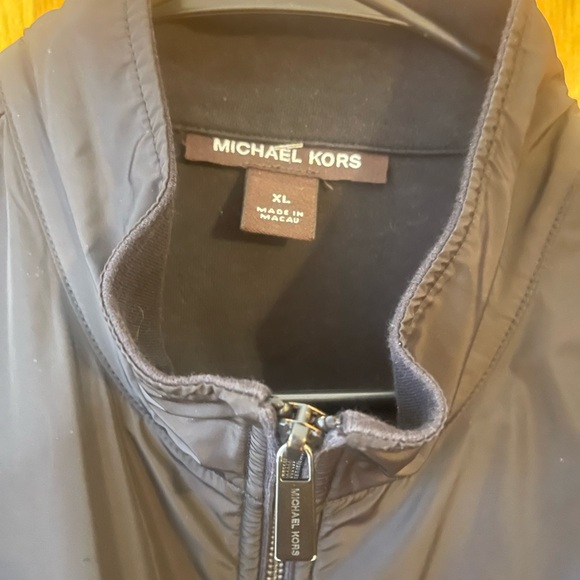 Michael Kors Men's Dark Windbreaker Jacket - Picture 3 of 3